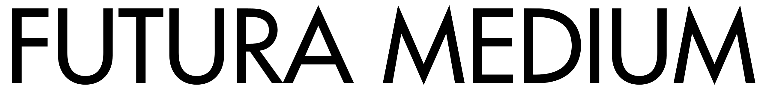 Futura Medium Font
