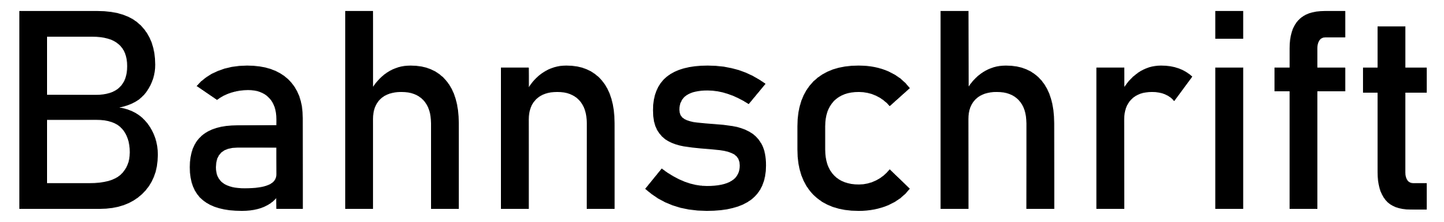 Bahnschrift Font