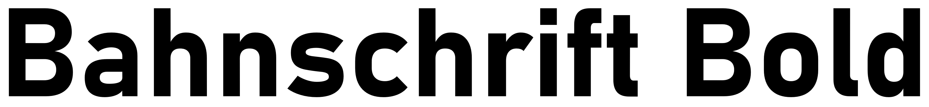 Bahnschrift Bold Font