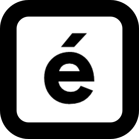 Acute Accented E Icon